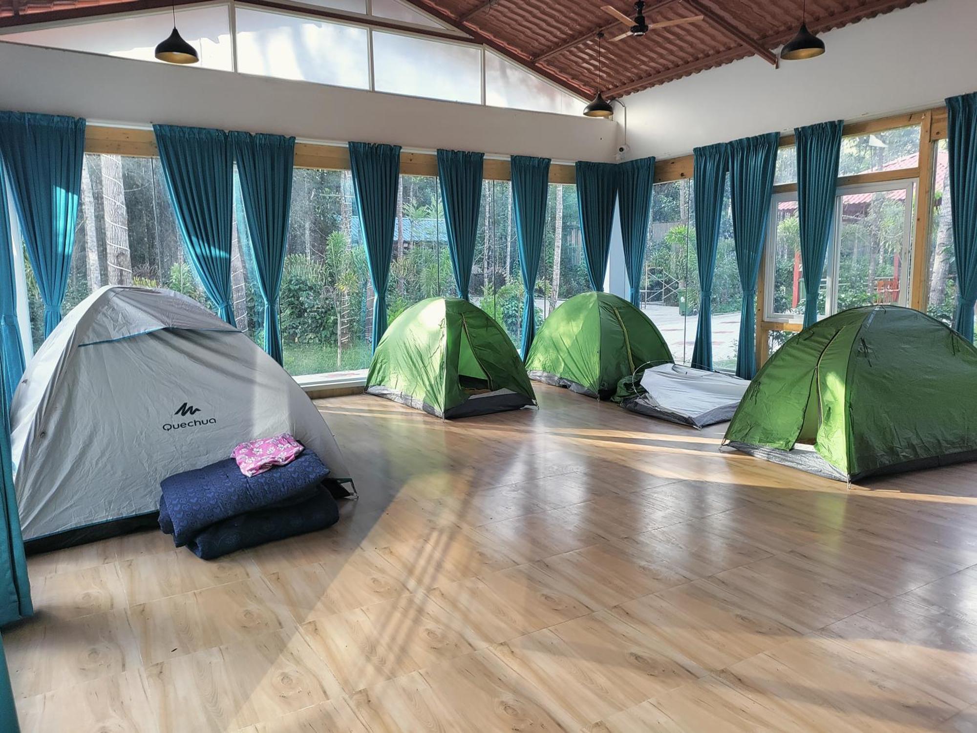 Ecstasy Tent Stay With Swimming Pool & Common Washroom Chikmagalur Bagian luar foto