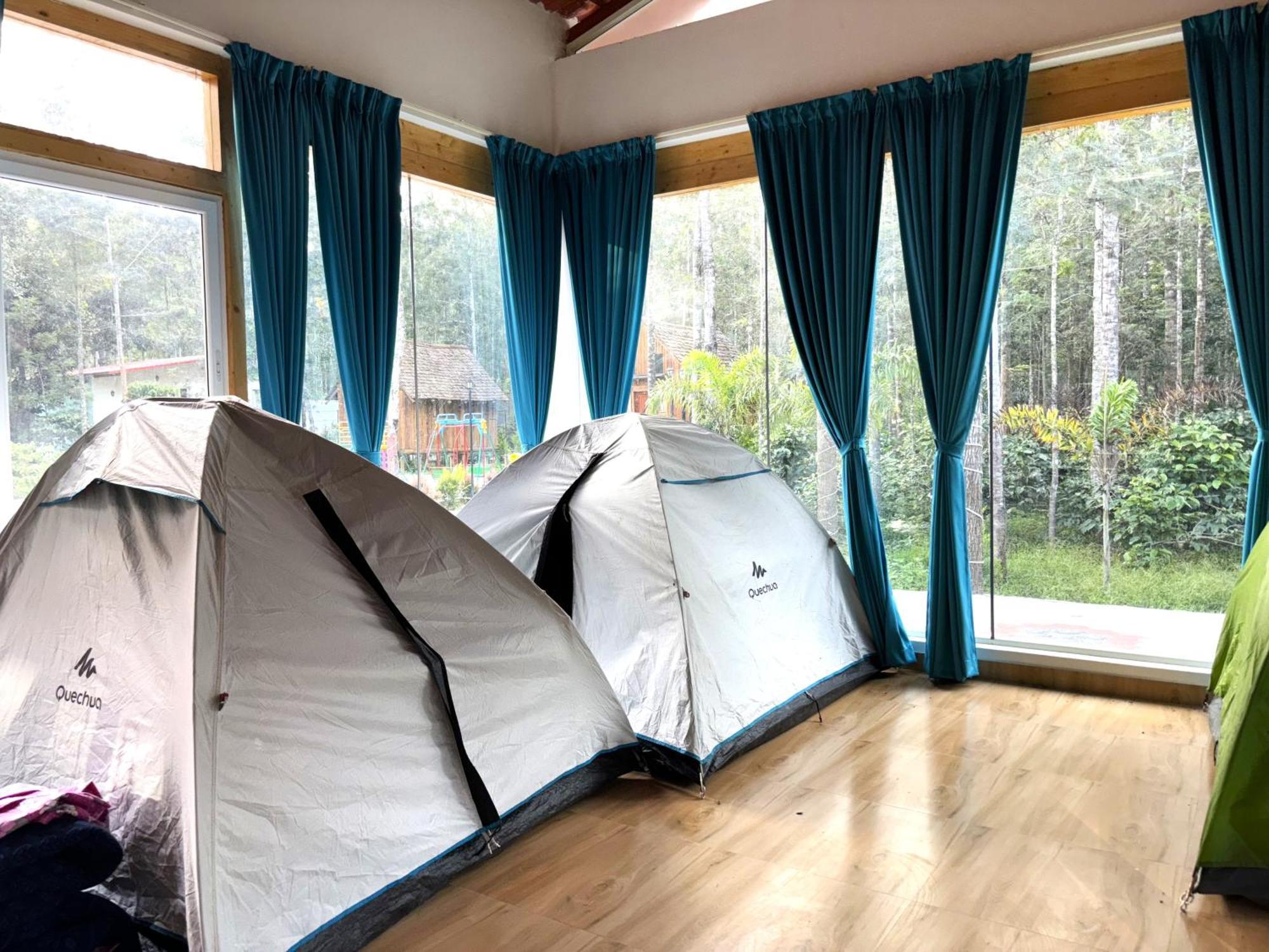 Ecstasy Tent Stay With Swimming Pool & Common Washroom Chikmagalur Bagian luar foto